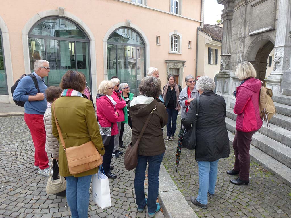 Besuch der Stadt Solothurn und Gemeinde Büren an der Aare 2017