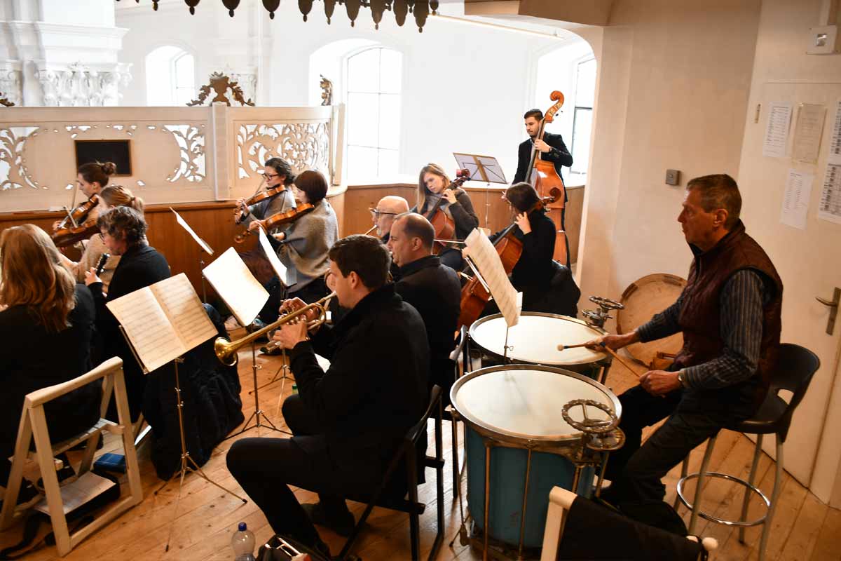 Orchesterbegleitung für den Kirchenchor Schwyz